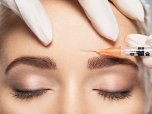 BOTOX for frown lines